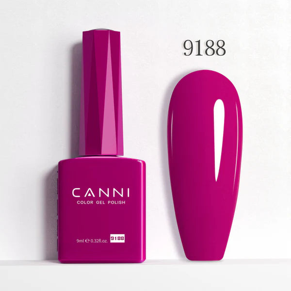 CANNI HEMA FREE UV/LED gél lakk 9ml No. 9188