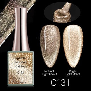 Copy of CANNI Sparkle Diamond Cat Eye gél lakk 16 ml C131