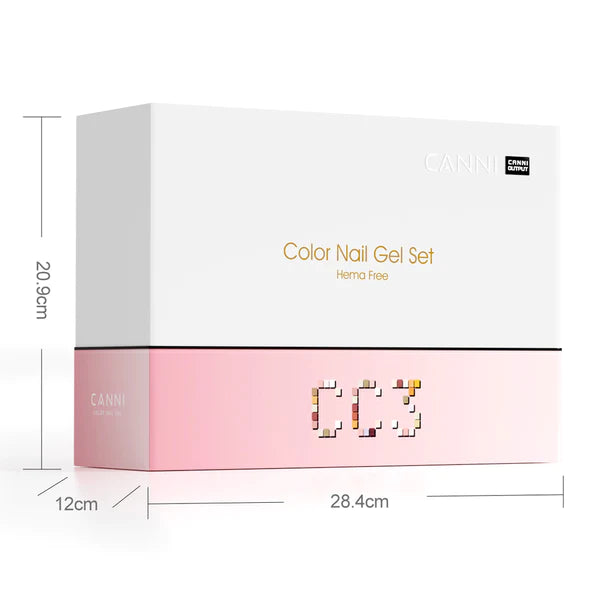 CANNI HEMA FREE UV/LED gel polish set (30 pieces) CC3