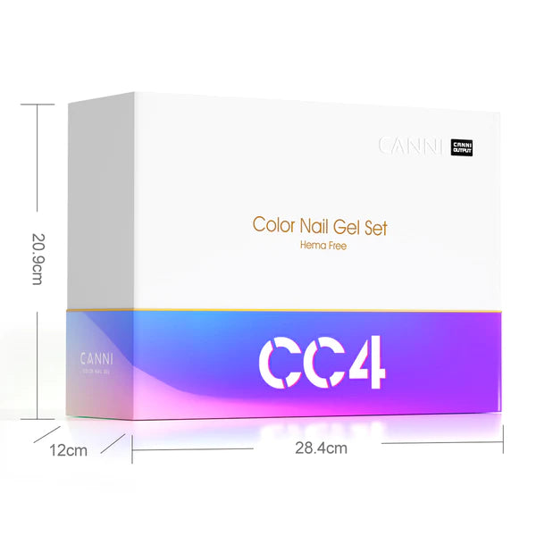 CANNI HEMA FREE UV/LED gel polish set (30 pieces) CC4