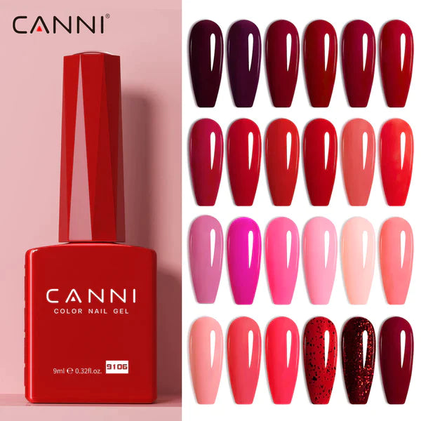 CANNI HEMA FREE UV/LED gel polish 9ml - 9098