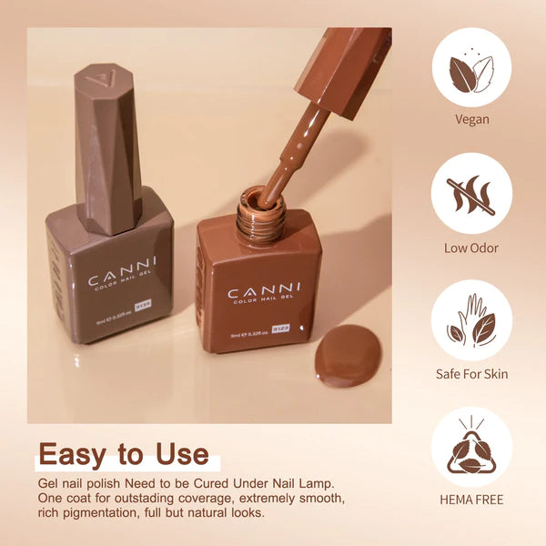 CANNI HEMA FREE UV/LED gel polish 9ml - 9132