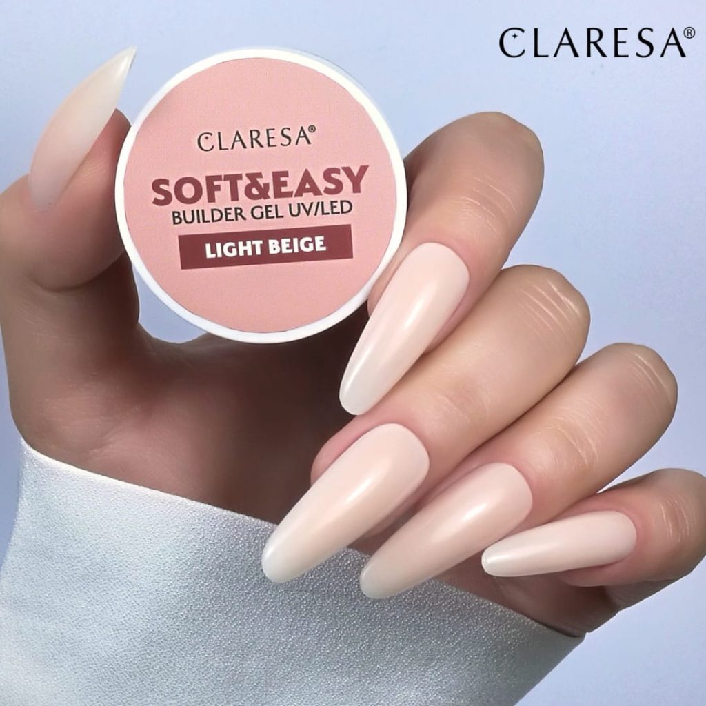 Claresa SOFT & EASY Builder Gel LIGHT BEIGE