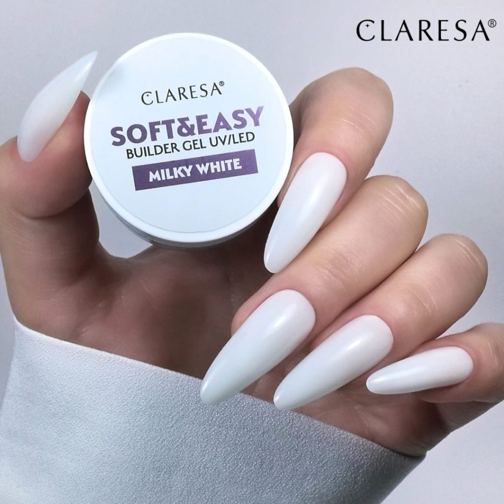 Claresa SOFT & EASY Builder Gel MILKY WHITE