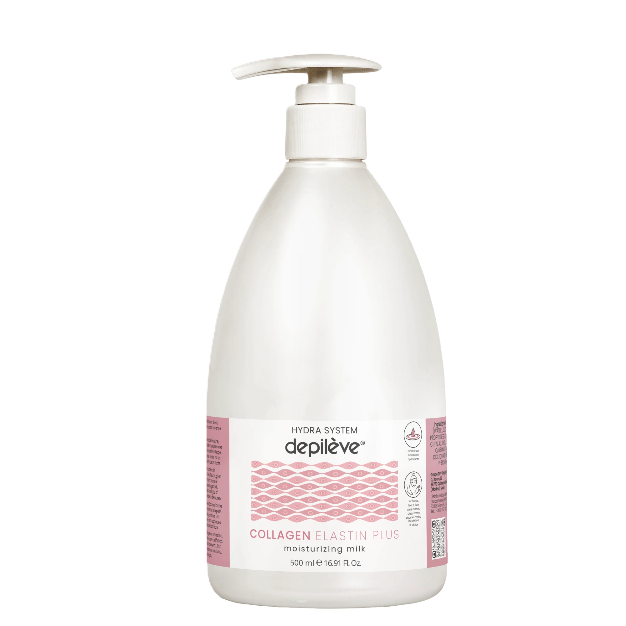 Depiléve Collagen Elastin Plus krém 500 ml