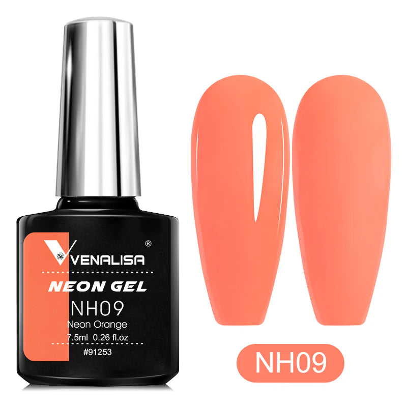 Venalisa Neon Gél Lakk – NH08 (7.5 ml) – HEMA & TPO mentes