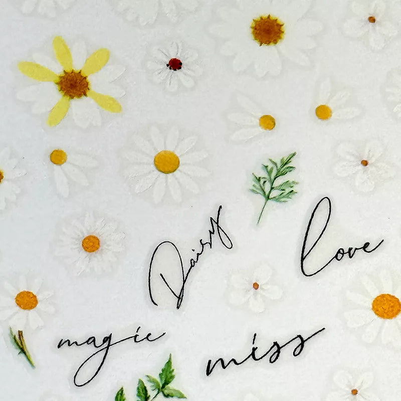 Nail sticker - Daisy