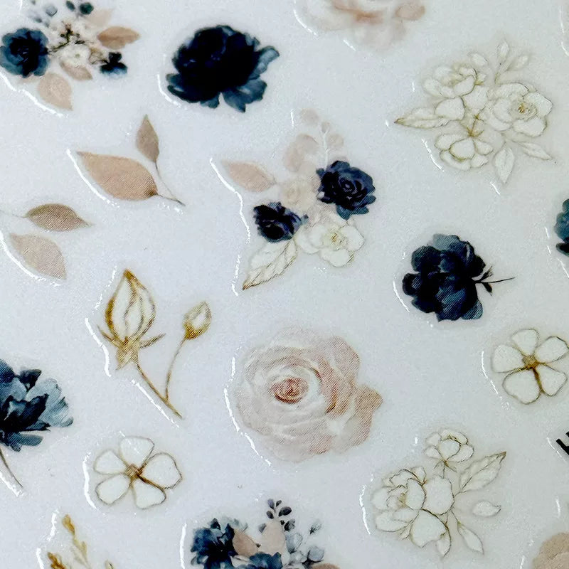 Nail sticker - Wedding Flowers