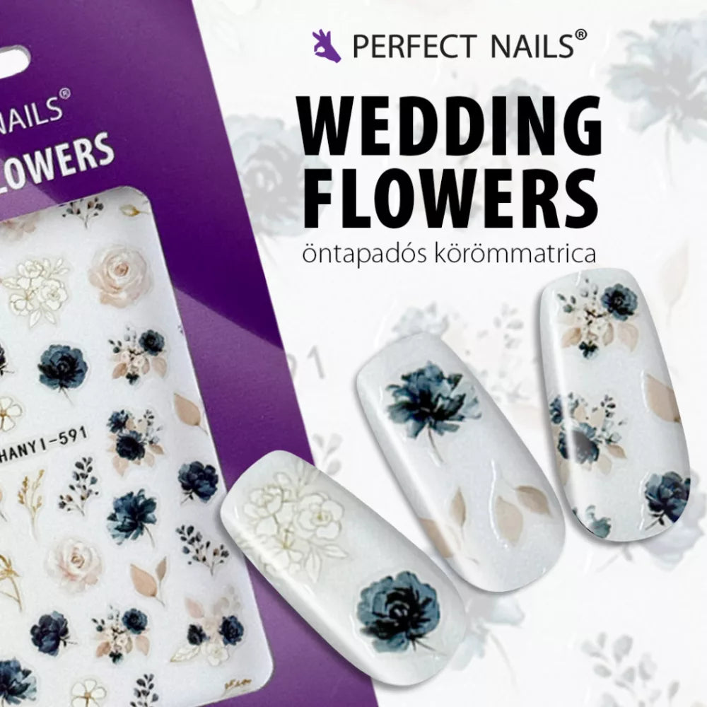 Nail sticker - Wedding Flowers