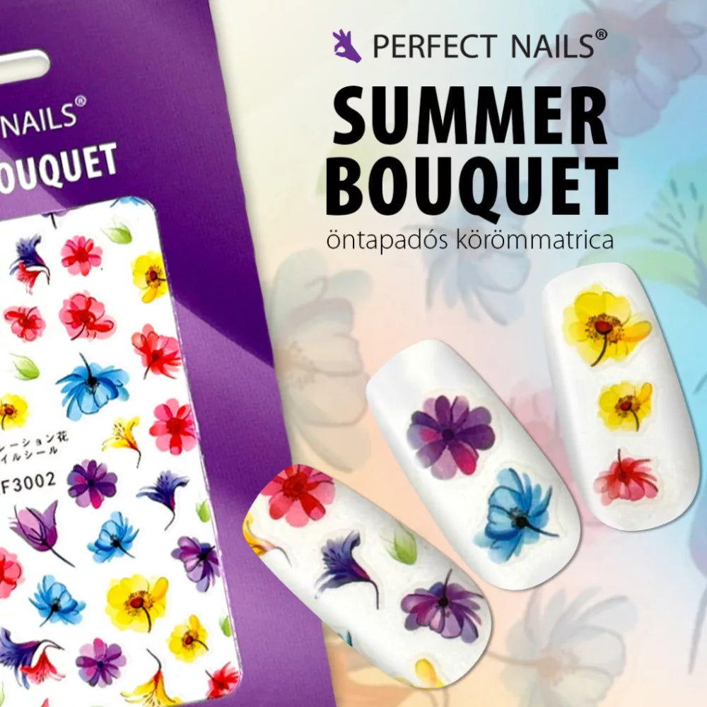 Nail sticker - Summer Bouquet
