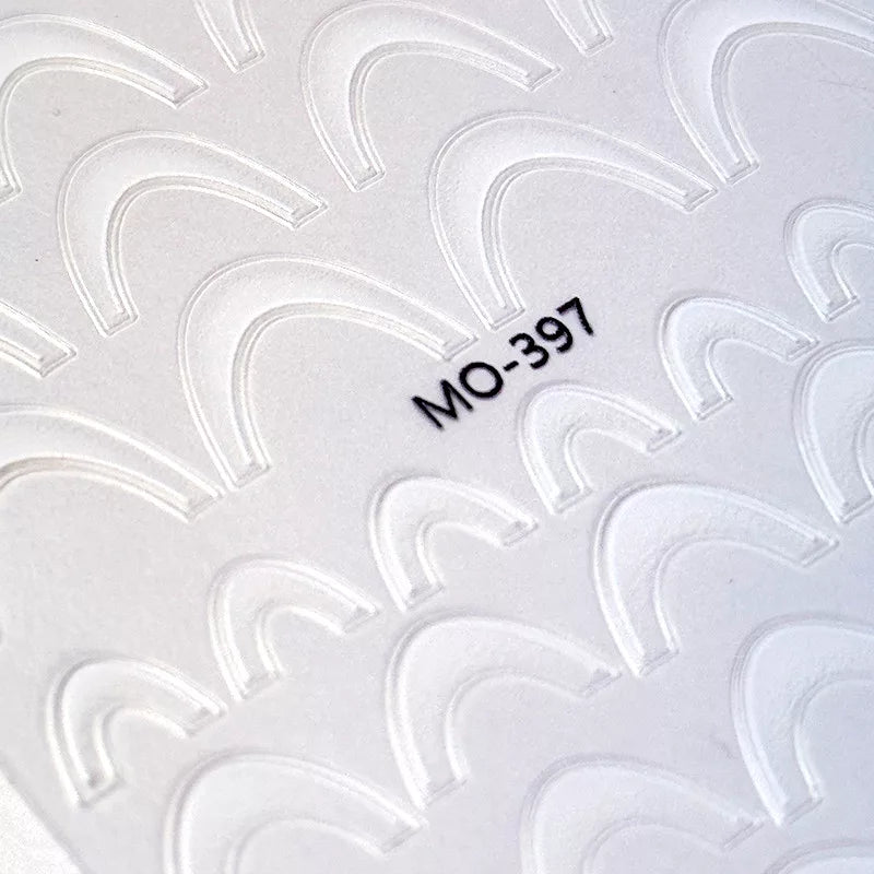 Nail sticker - Easy French White Mini