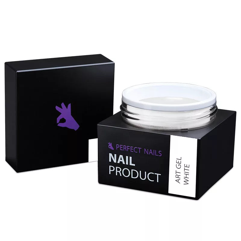 Art Gel - Nail Art Decoration Color Gel - White 5 g