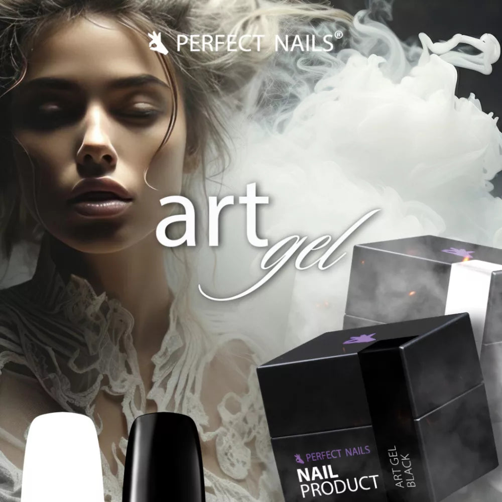 Art Gel - Nail Art Decoration Color Gel - Black 5 g