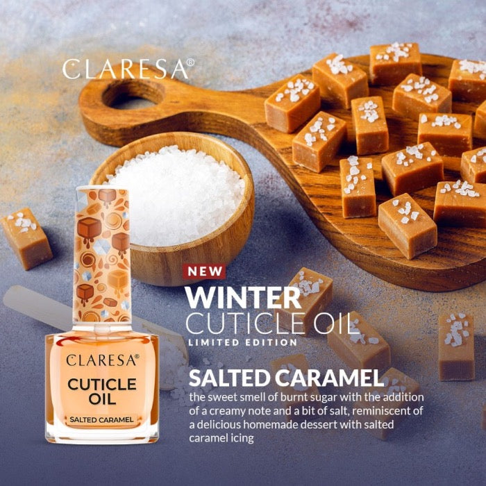 Claresa Nail Care Oil Salted Caramel 5 ml (Limited Edition)