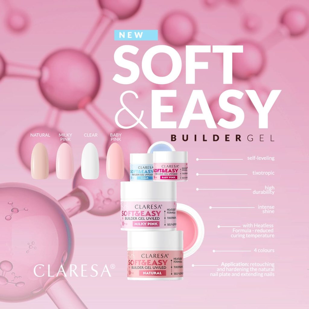 Claresa SOFT & EASY Builder Gel NATURAL