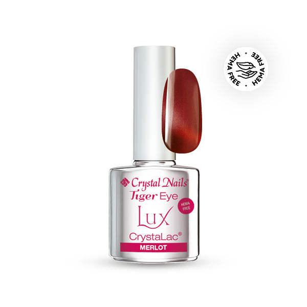 Tiger Eye Lux CrystaLac - Merlot 4 ml