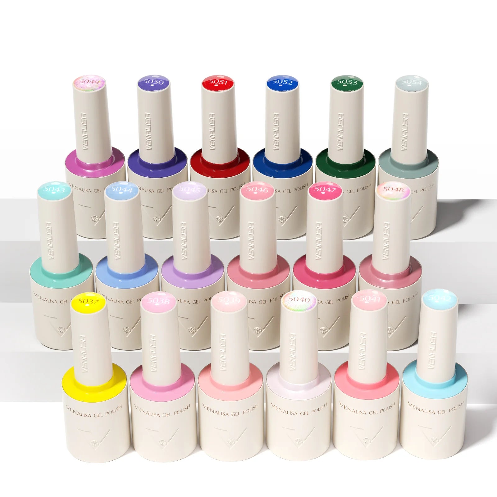 Venalisa HEMA-TPO mentes UV/LED Gél Lakk szett V3 Warm Sun - 18 db szín