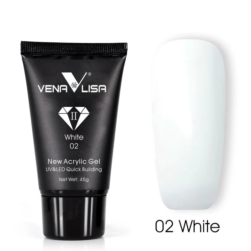 Venalisa PolyGel HEMA & TPO Free 4 az 1-ben készlet – 02 White