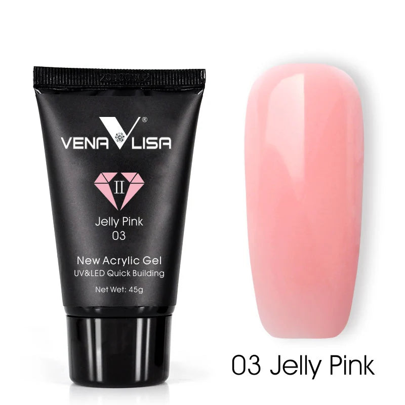 Venalisa PolyGel HEMA & TPO Free 45 g – 03 Jelly Pink