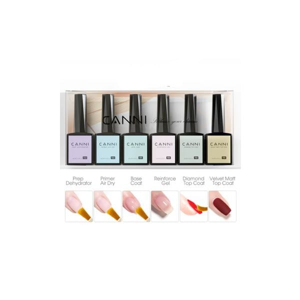 CANNI HEMA FREE technikai szett 6x9ml (prep/primer/base/top)