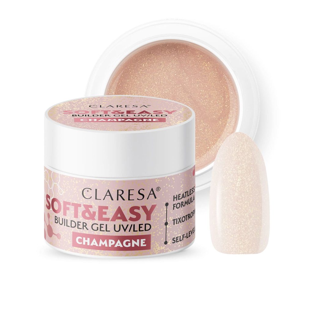 Claresa SOFT&EASY Builder Gel CHAMPAGNE