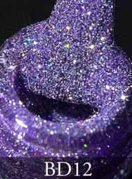 Venalisa Reflective Neon Disco Gel-Lack BD12 (7.5 ml) – HEMA- und TPO-frei