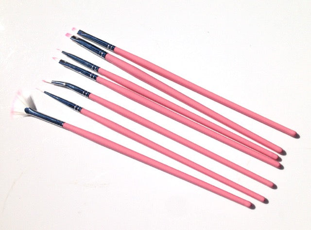 Artificial nail brush set of 7 pcs