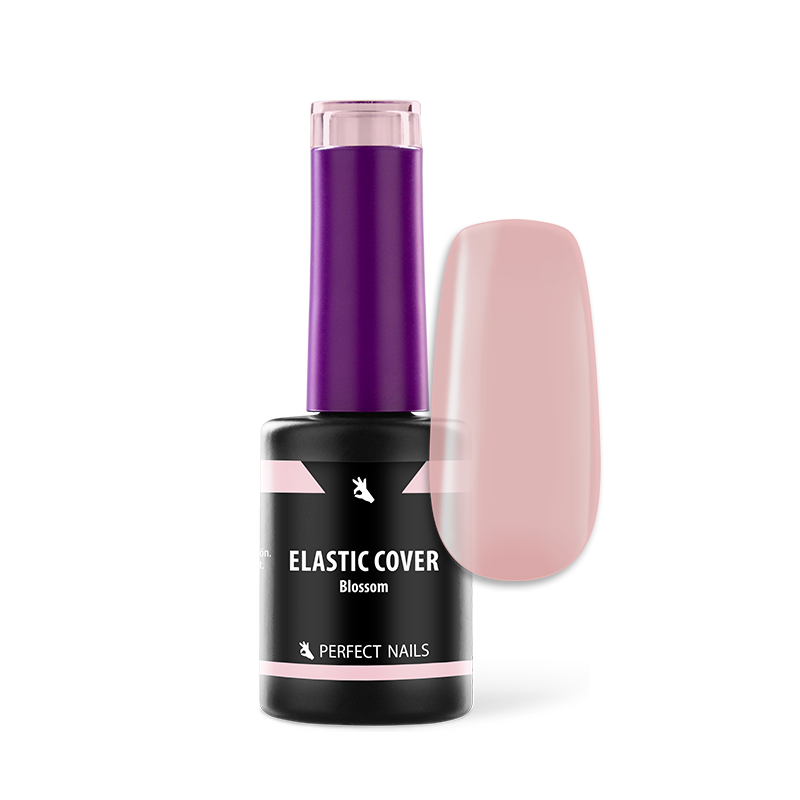 Elastic Cover Base Gel - Blossom - Ecsetes Műkörömépítő Zselé