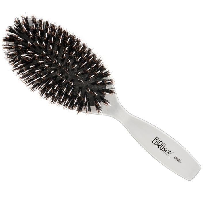Solingen Rose Line Tapper Scissors and Wild Boar Bristle Oval Demolition Brush in Package