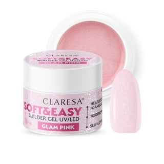 Claresa SOFT&EASY Builder Gel GLAM PINK