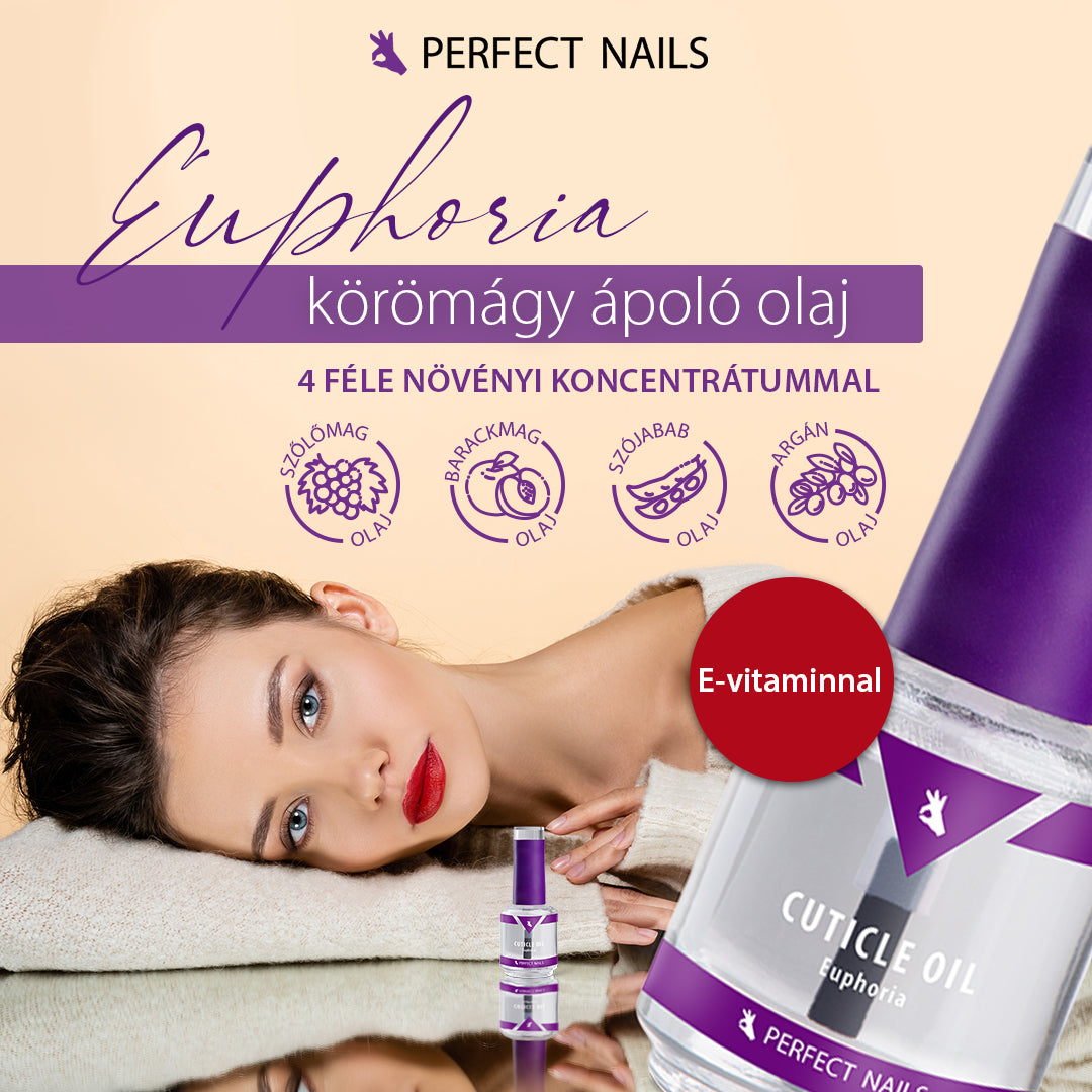 Körömágy Ápoló Olaj - Cuticle Oil - Euphoria