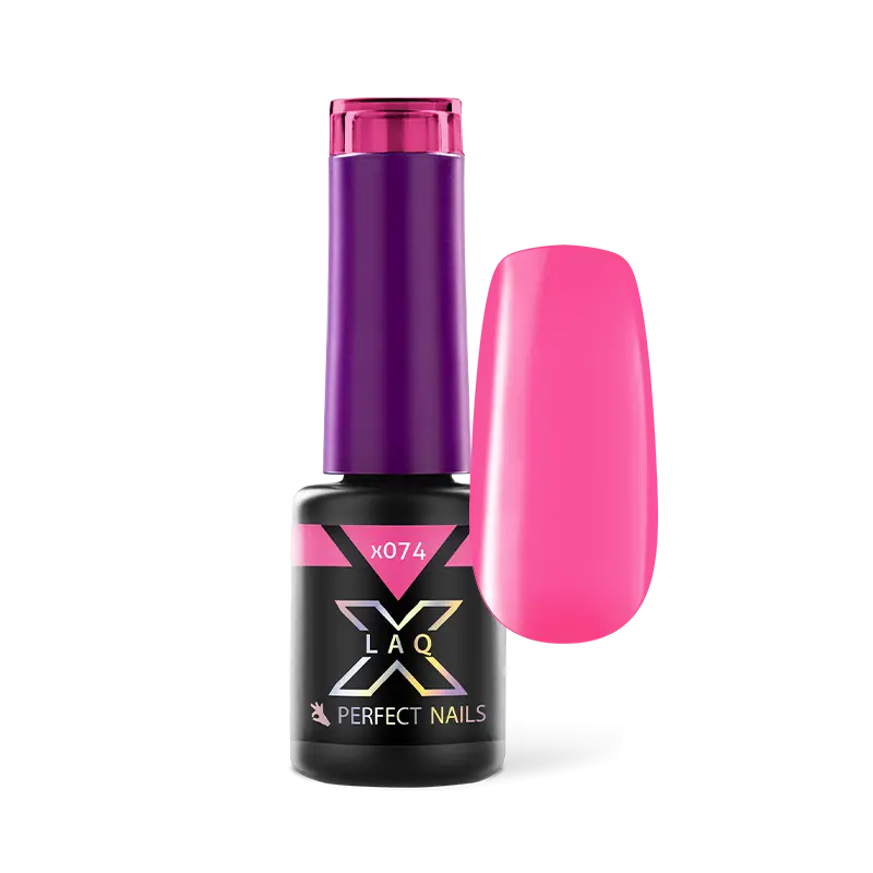 LacGel LaQ X Gél Lakk - Cherry Garden X074 - Barbie Nails