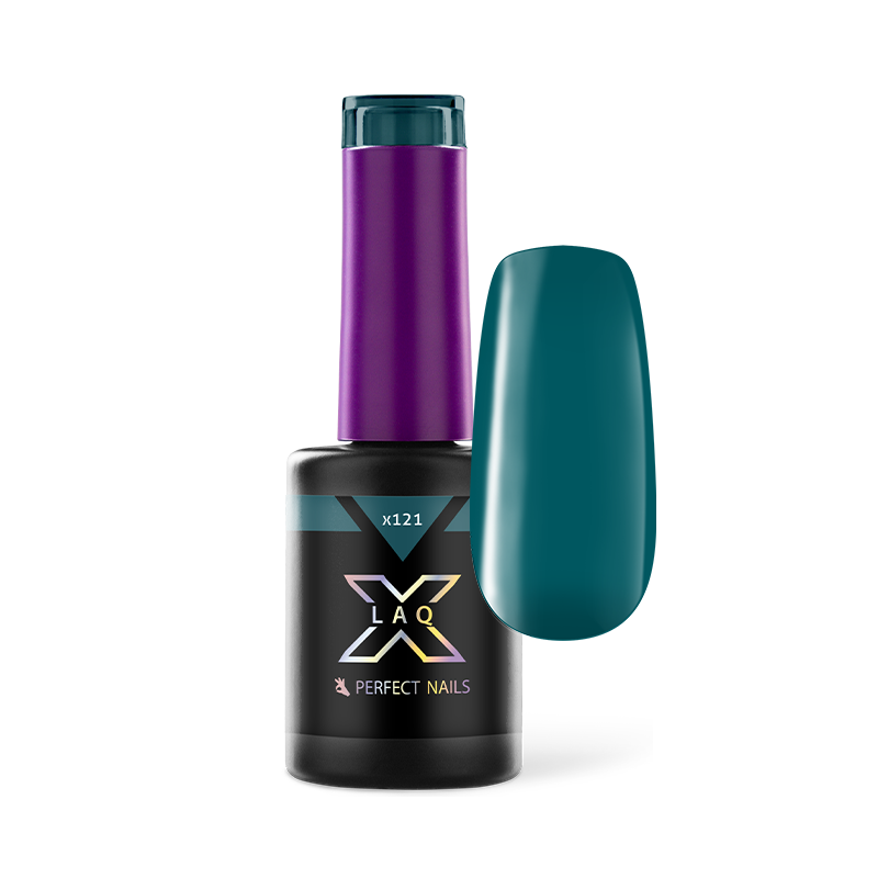 Perfect Nails LacGel LaQ X Gél Lakk - Babylon Blue X121 - Lagoon