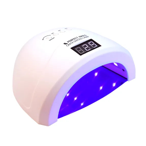 Műkörmös UV/LED Lámpa - Rubber White - Matte Effect