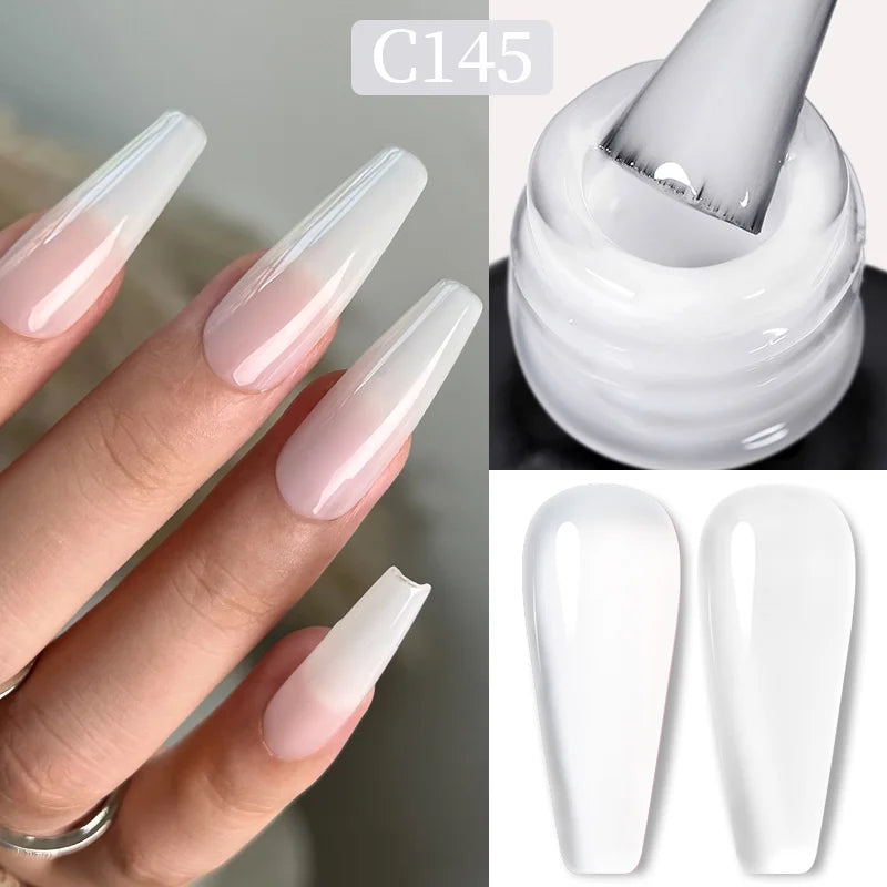 BORN PRETTY PRO UV/LED HEMA FREE Gel-Lack 15 ml - C145 - Milky White