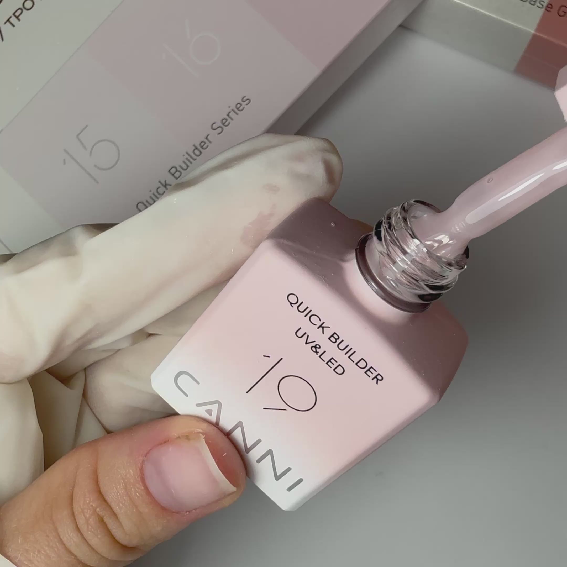 Videó betöltése: CANNI HEMA FREE Quick Builder Gel - 9 ml - X19 Softy