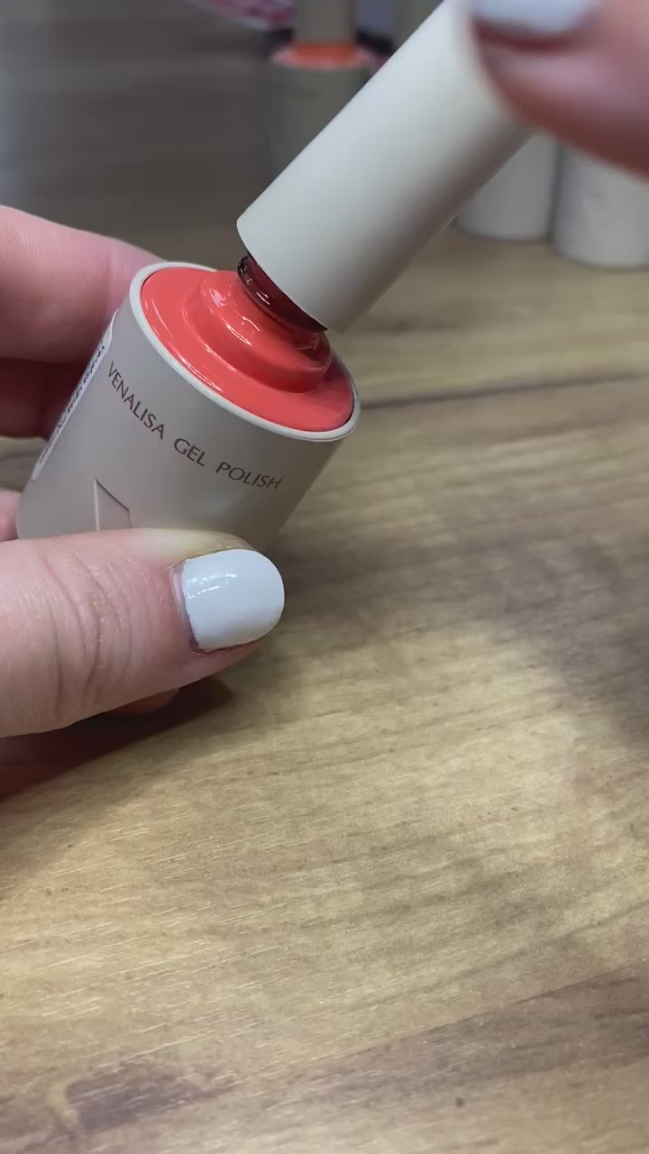 Load video: Venalisa HEMA-TPO free UV/LED Gel Varnish 10ml No. 5033