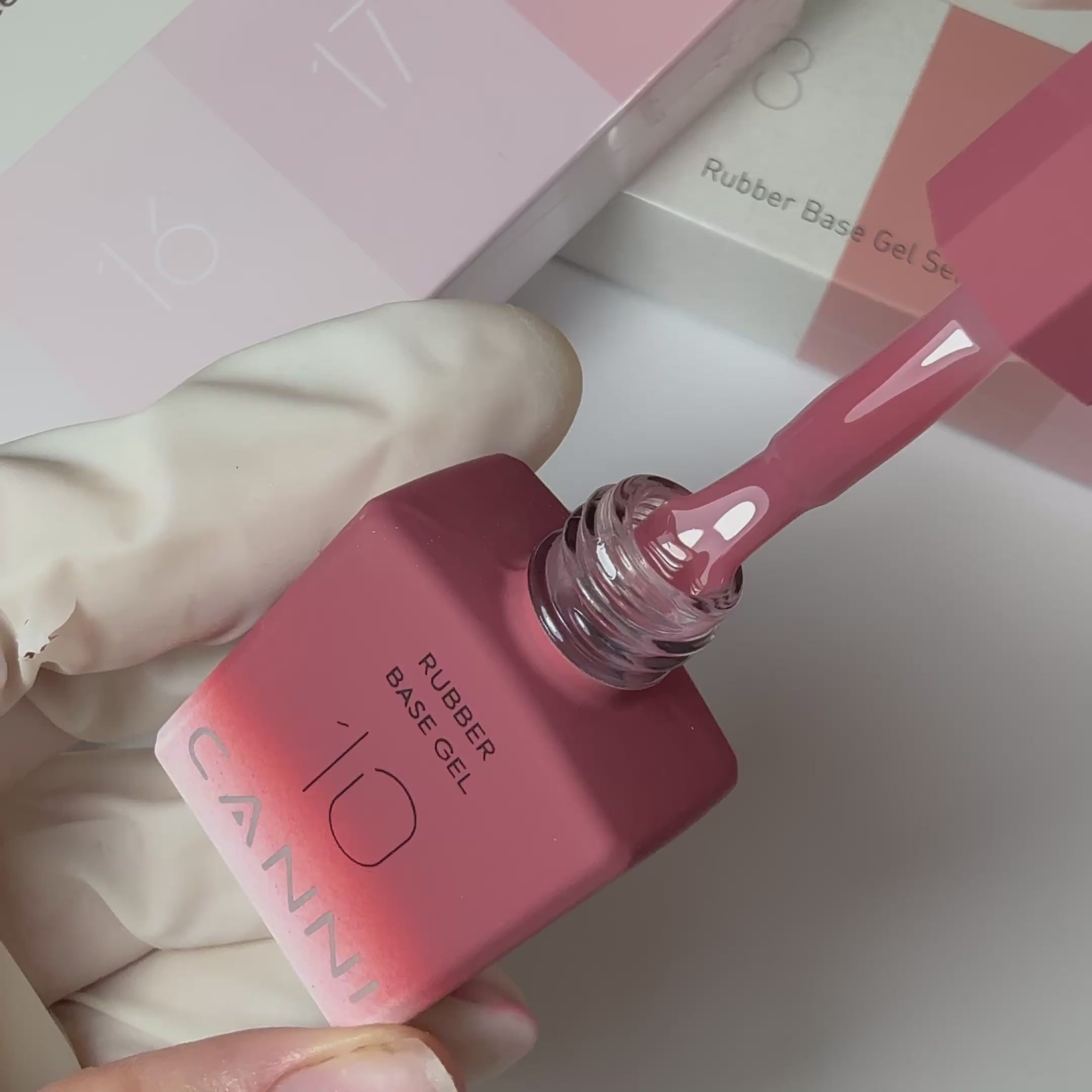 Videó betöltése: CANNI HEMA FREE Rubber Base Gel - 9 ml - X10 Brownie