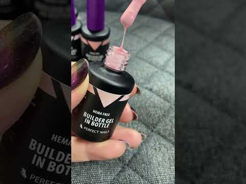 HEMA FREE Builder-Gel in der Flasche – getöntes Glas-Builder-Gel 8 ml – Sparkling Rose