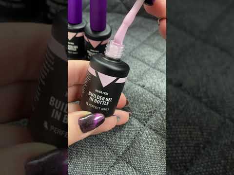 HEMA FREE Aufbaugel in der Flasche – Getöntes Glasaufbaugel 8 ml – Hellrosa