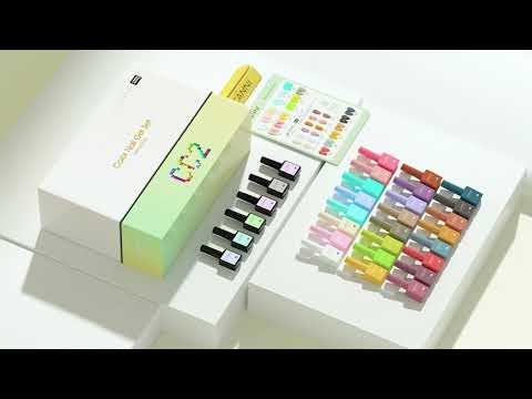CANNI HEMA FREE UV/LED gél lakk szett (30db-os) CC2