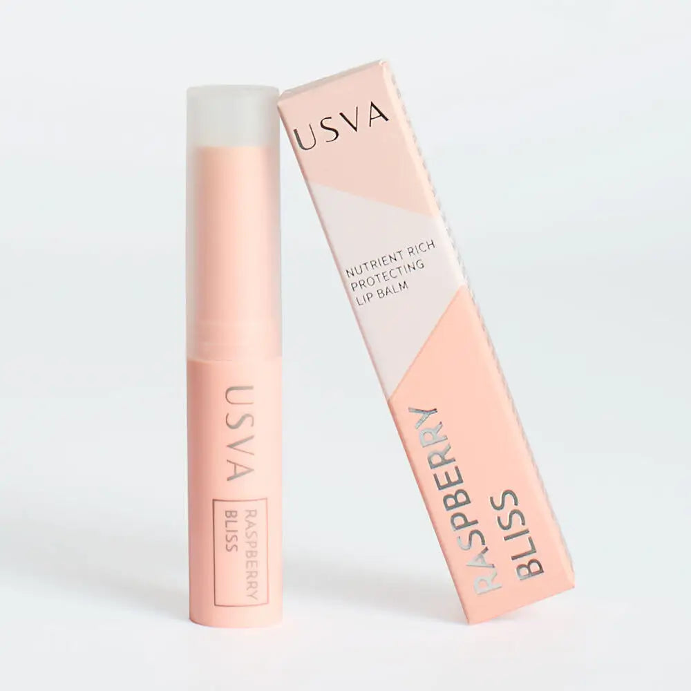 USVA Raspberry Bliss – Tápláló és Védő Ajakbalzsam - 100% természetes összetevők