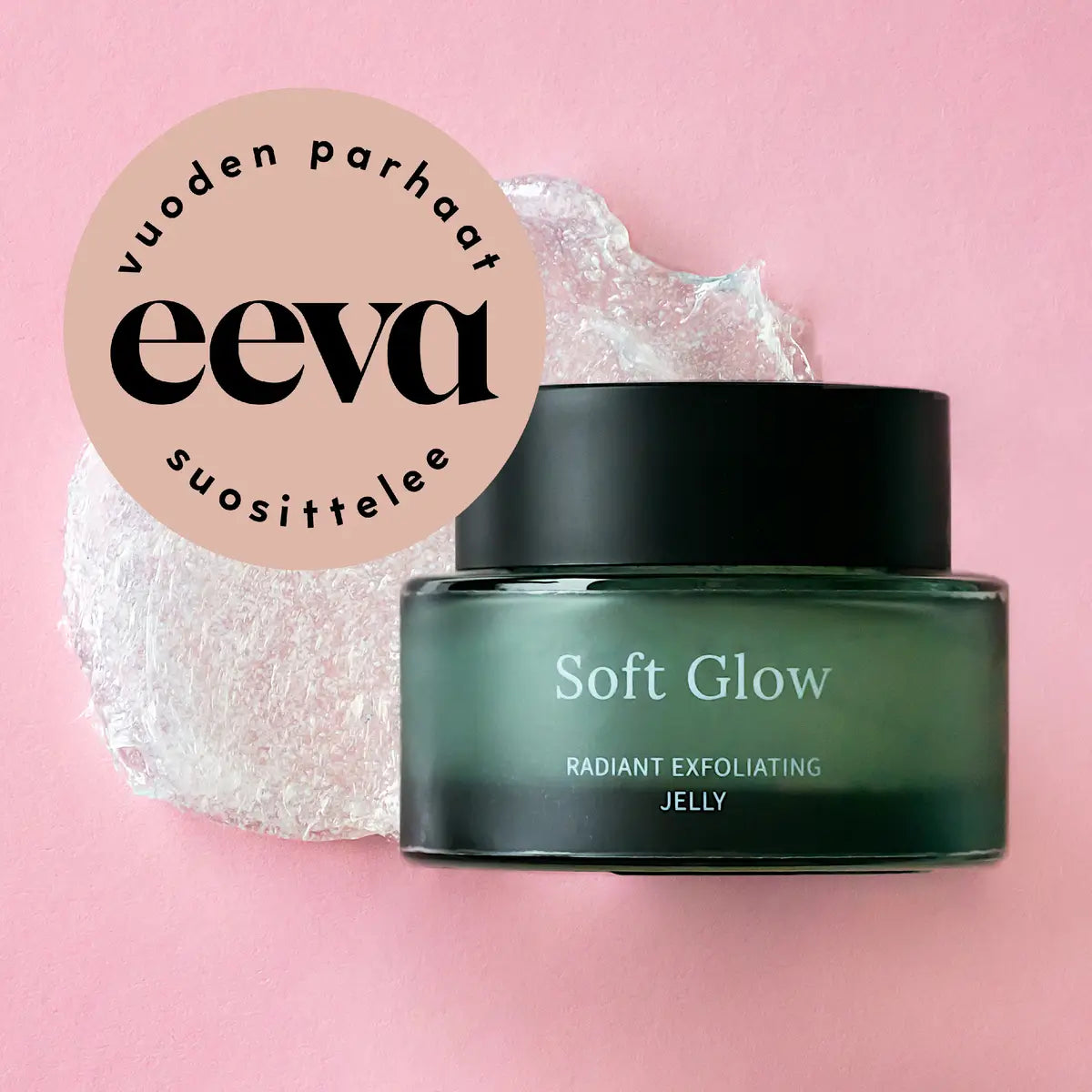 USVA Soft Glow – Bőrmegújító, ragyogást fokozó hámlasztó zselé - 100% természetes összetevők