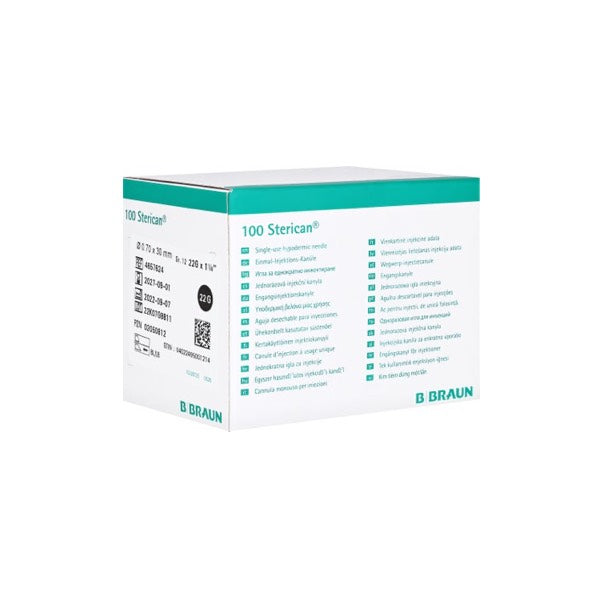 Sterican Injektionsnadel 22G 0,70 x 30 mm - 100 Stk