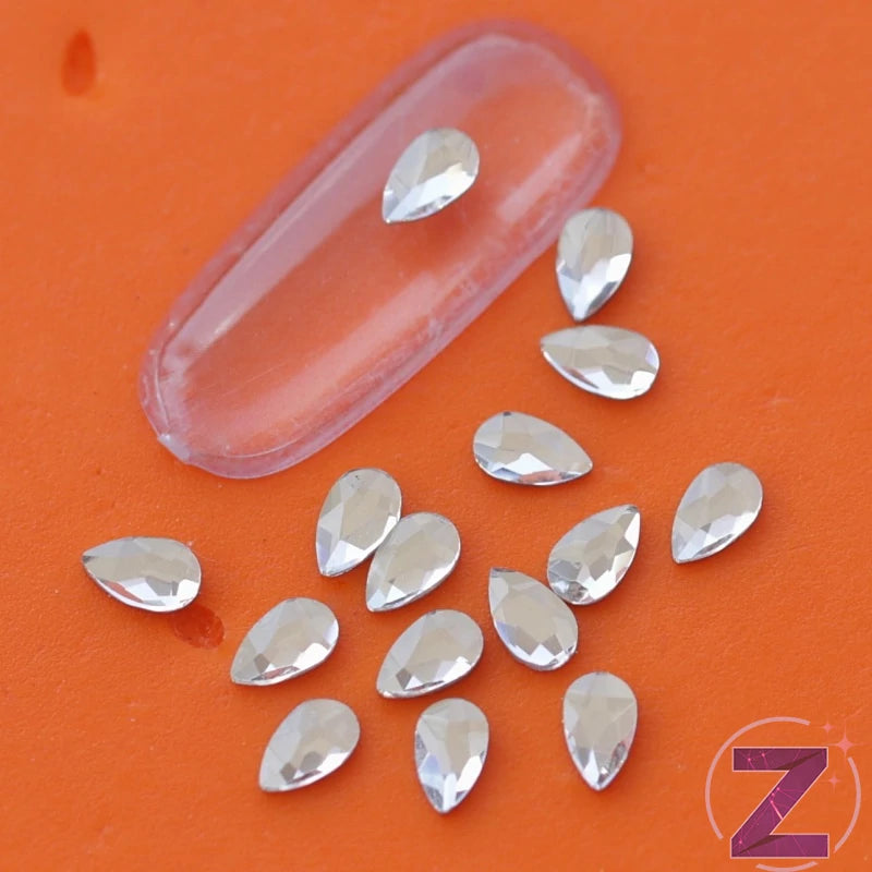 Zodiac Csepp alakú formakő GL56 Crystal - 15 db