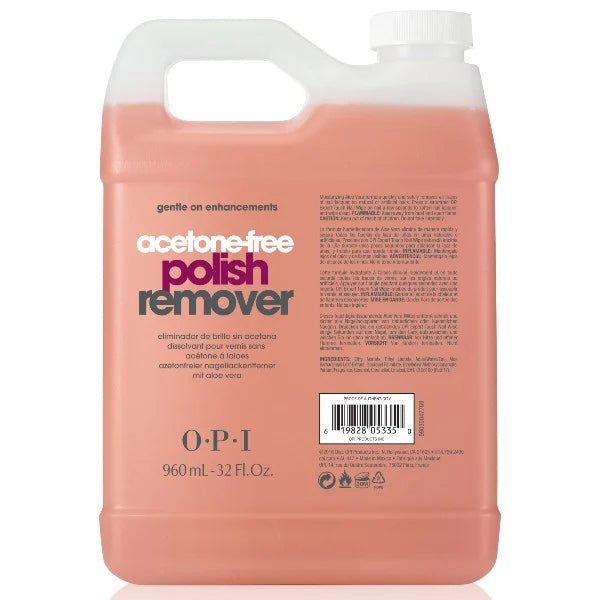 OPI acetone-free nail polish remover - acetonmentes körömlakklemosó