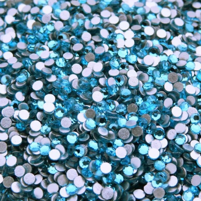Zodiac - Strasszkő SS3: 1.4mm 100 db - Z Aquamarine