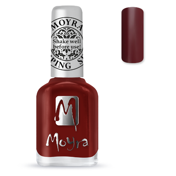 Moyra Nyomdalakk - SP03 Burgundy Red - 12 ml