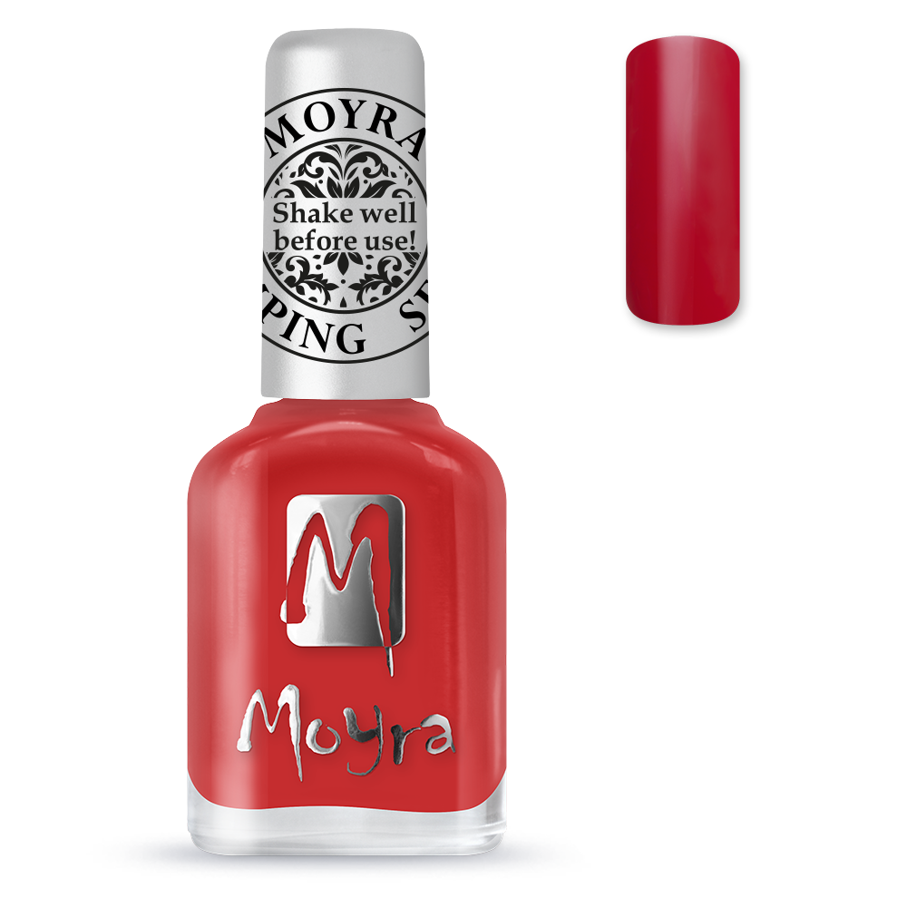 Moyra Nyomdalakk - SP02 Red - 12 ml