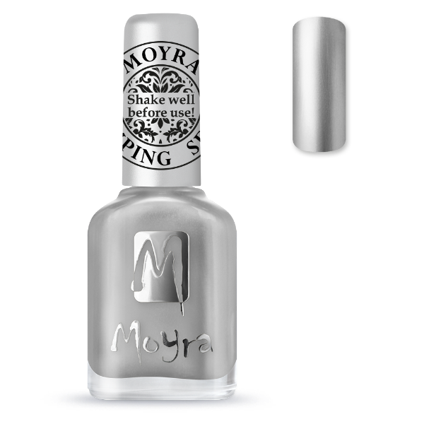 Moyra Nyomdalakk - SP25 Chrom Silver - 12 ml